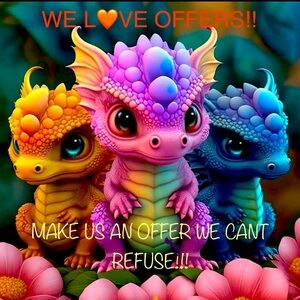 WE L🧡VE OFFERS! LIKE THE ITEM BUT NOT THE PRICE? SEND ME AN OFFER!!